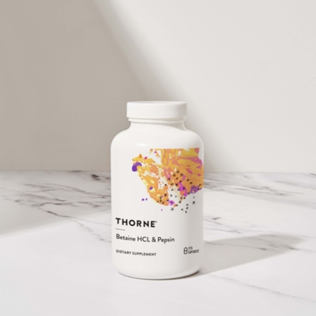 Thorne Betaine HCL & Pepsin
