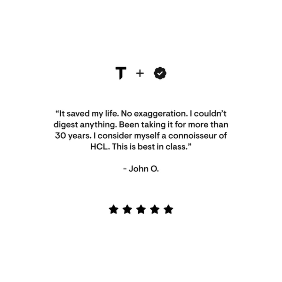 Thorne Betaine HCL & Pepsin