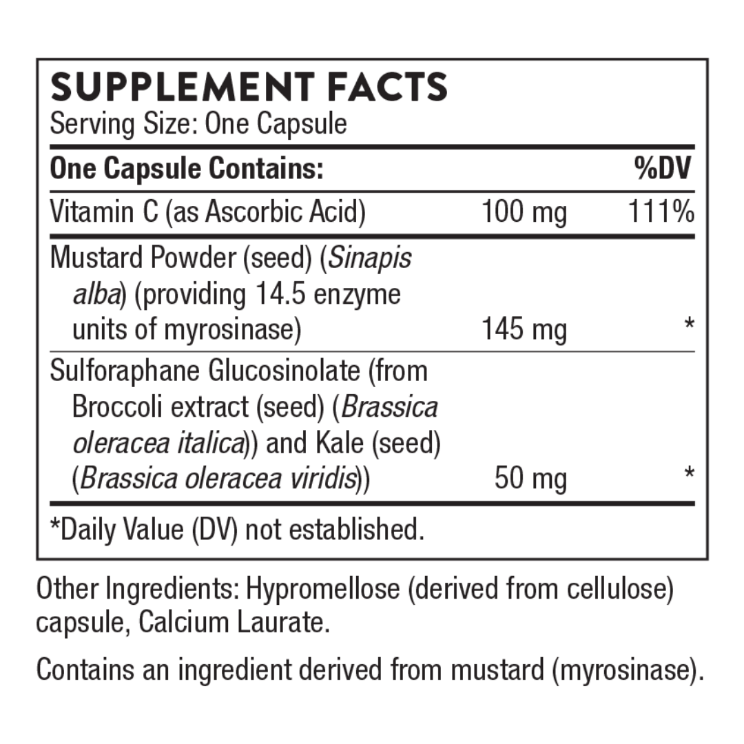 Thorne Broccoli Seed Extract - Nutrition Capital