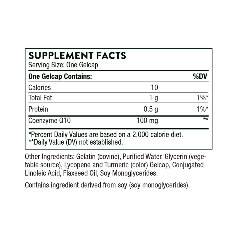 Thorne CoQ10 - Nutrition Capital