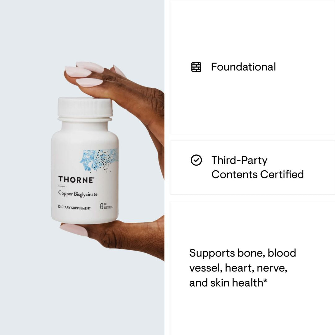 Thorne Copper Bisglycinate