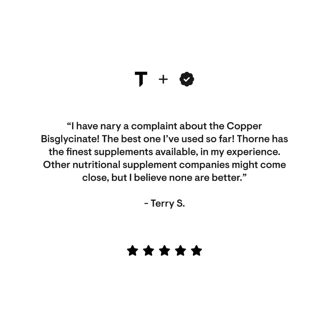 Thorne Copper Bisglycinate