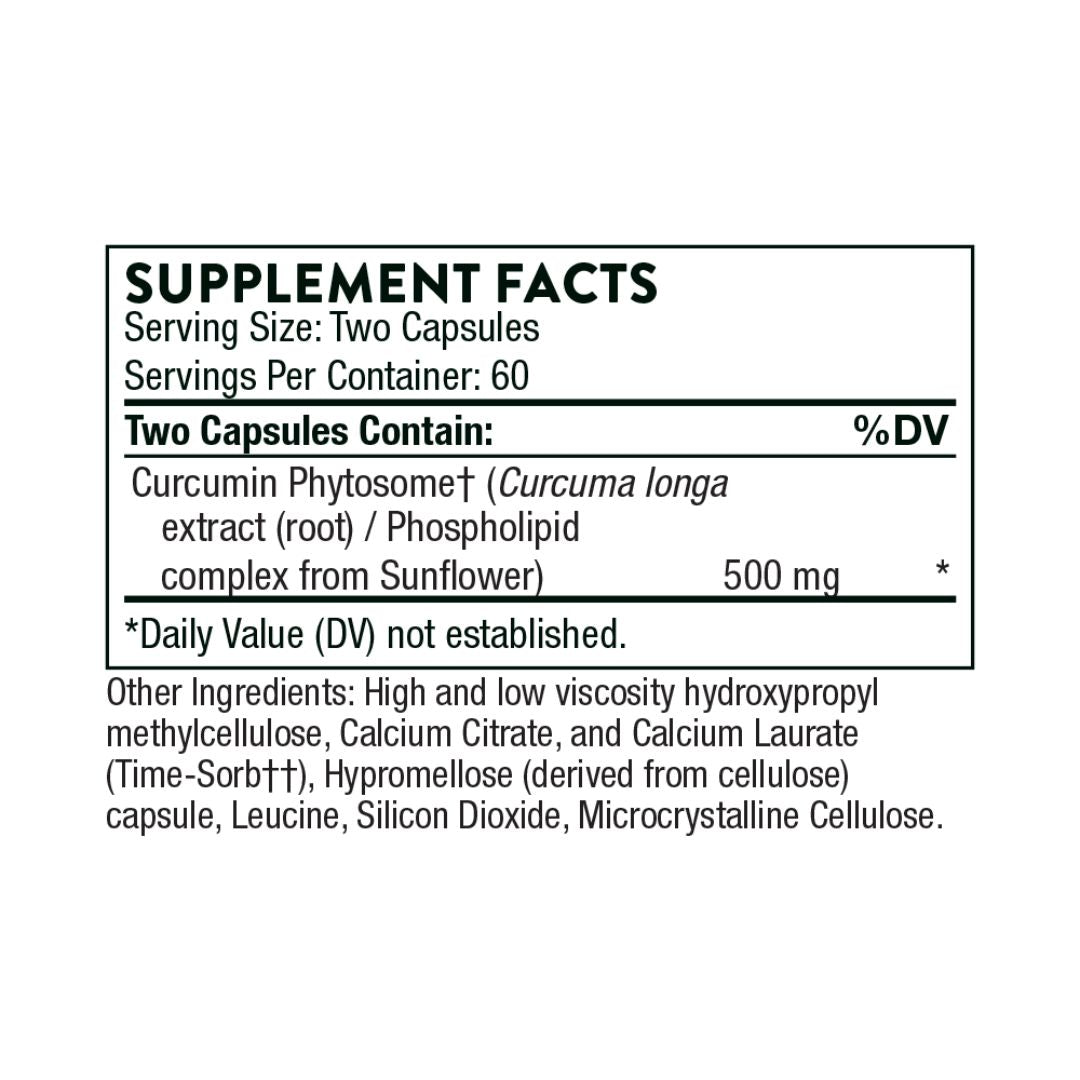 Thorne Curcumin Phytosome (Sustained Release)