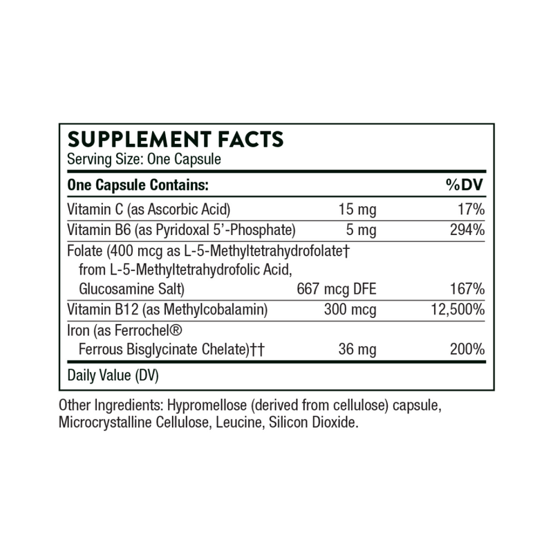Thorne Ferrasorb - Nutrition Capital