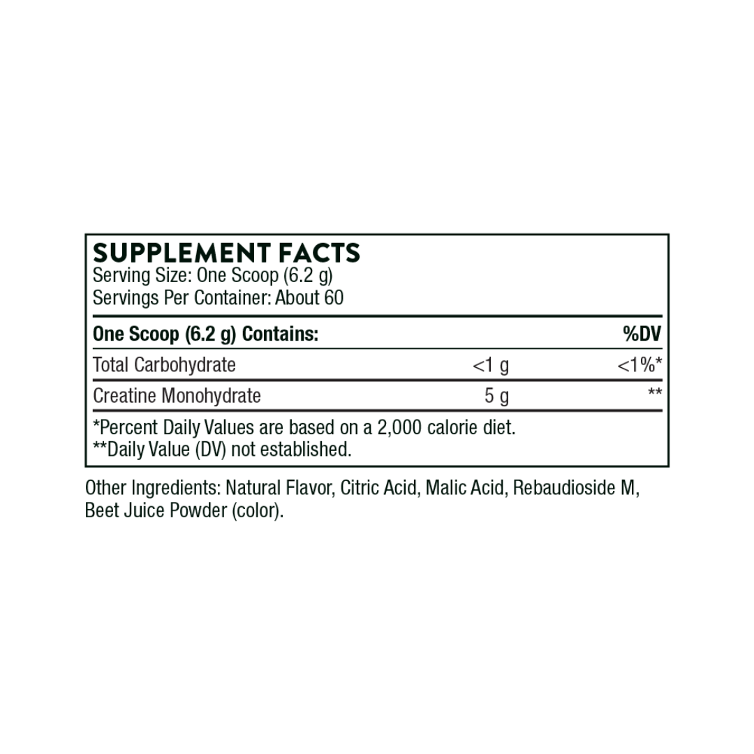 Thorne Flavoured Creatine - Nutrition Capital