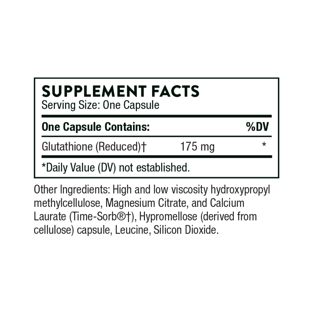 Thorne Glutathione-SR - Nutrition Capital