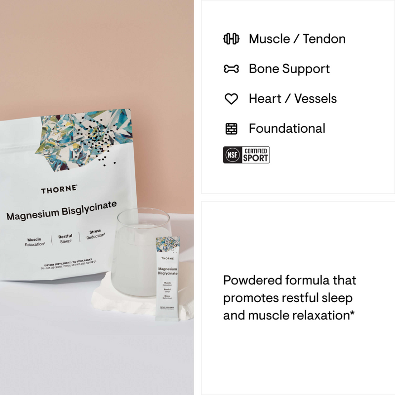 Thorne Magnesium Bisglycinate - Nutrition Capital
