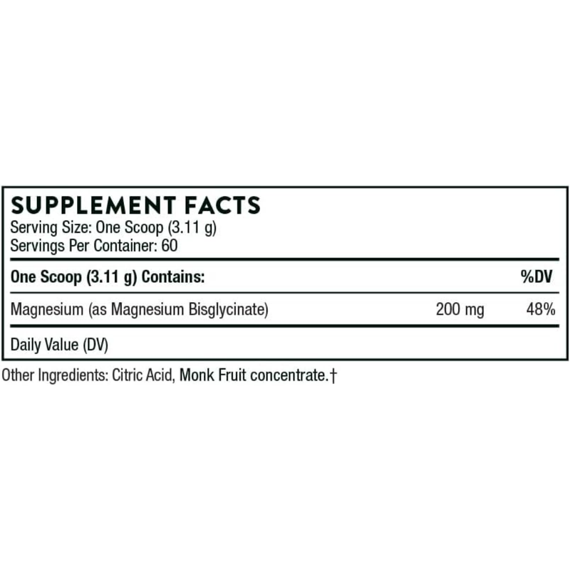 Thorne Magnesium Bisglycinate - Nutrition Capital