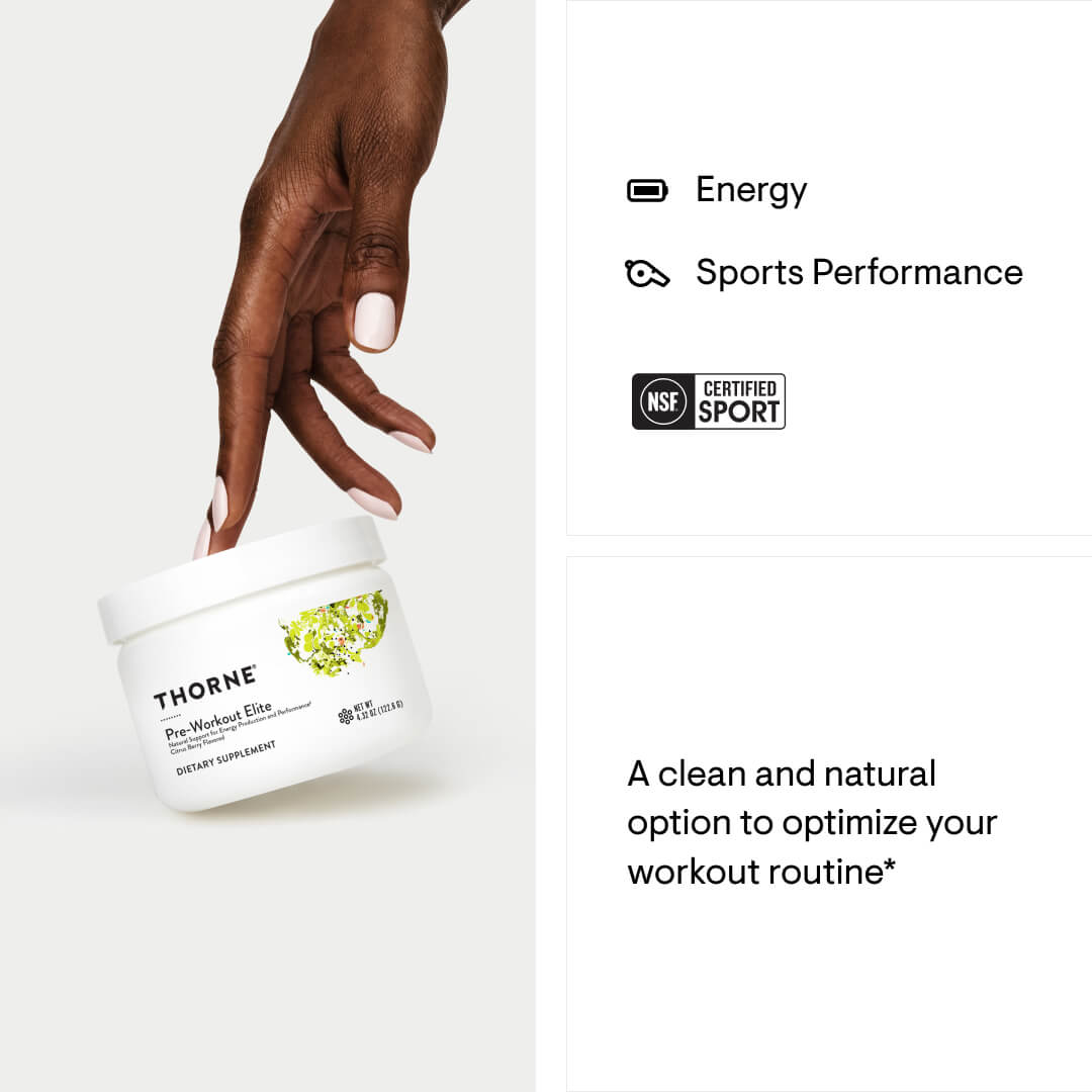 Thorne Pre-Workout Elite - Nutrition Capital