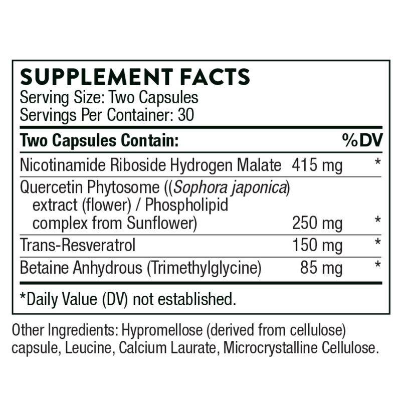 Thorne ResveraCel - Nutrition Capital