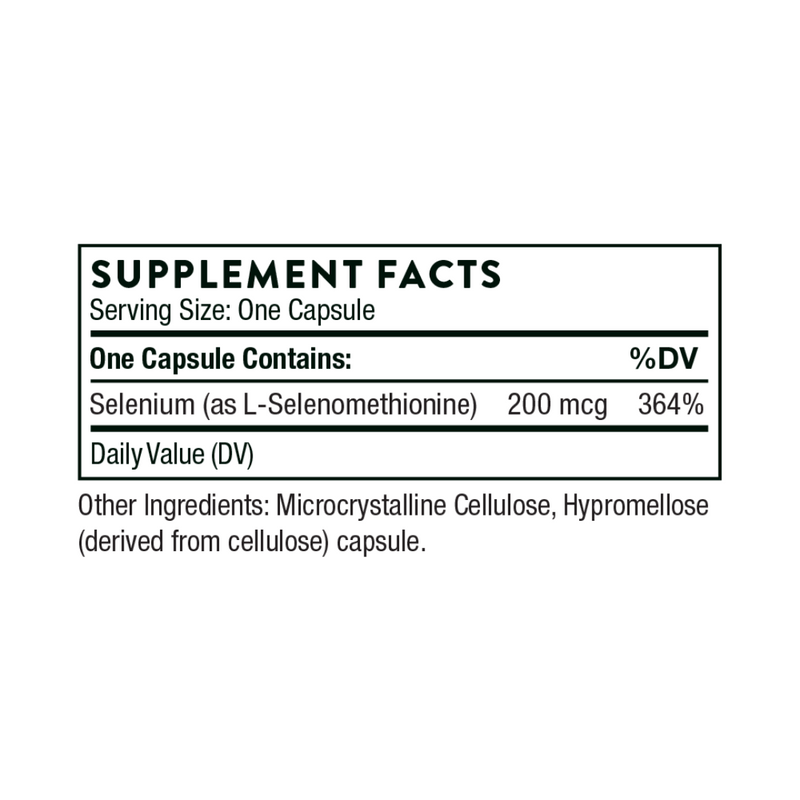 Thorne Selenium - Nutrition Capital