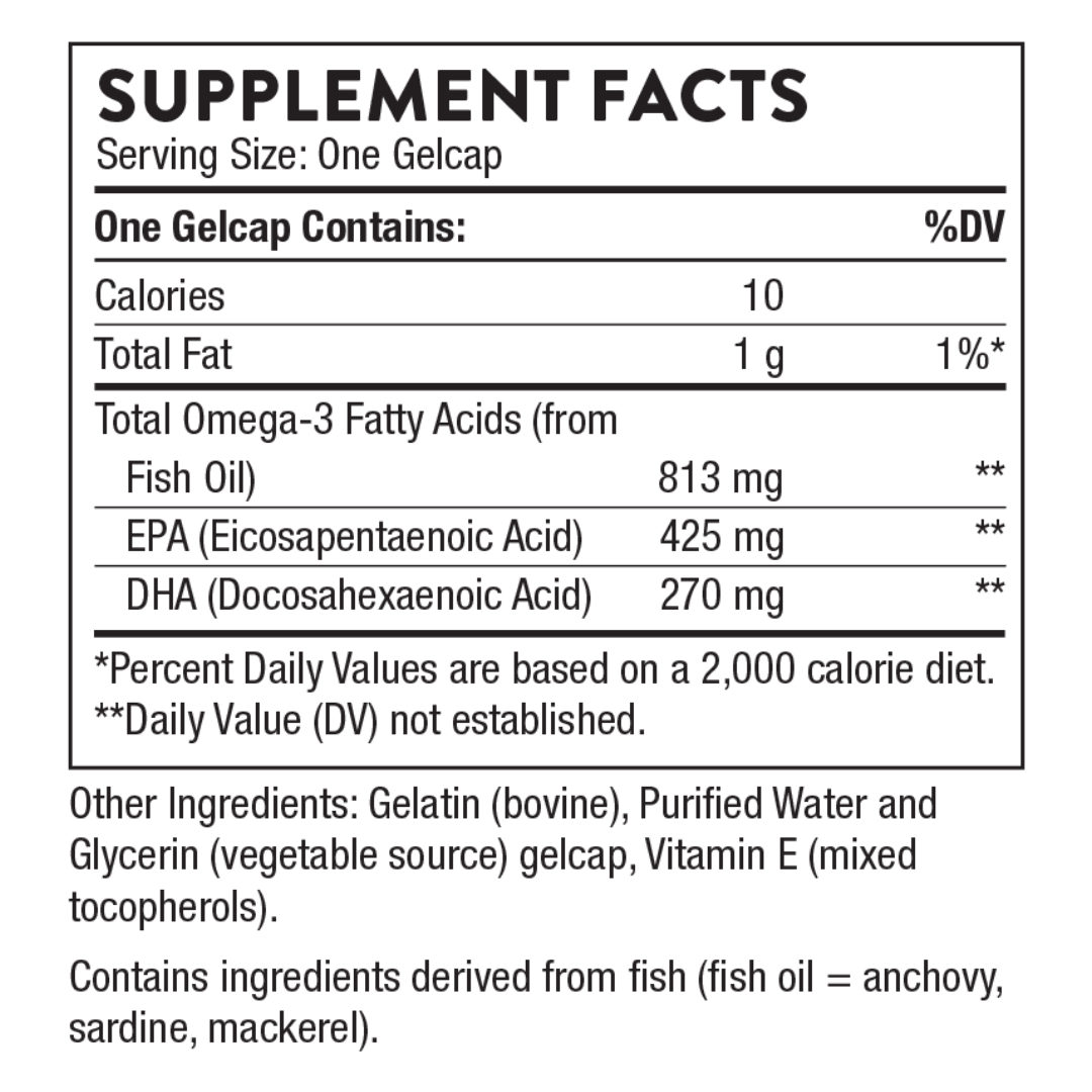 Thorne Super EPA - Nutrition Capital