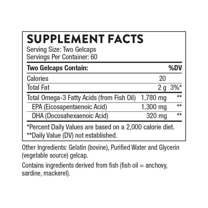 Thorne Super EPA PRO - Nutrition Capital