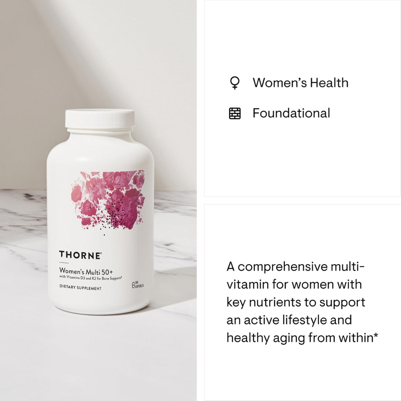 Thorne Womens Multi 50 Plus - Nutrition Capital