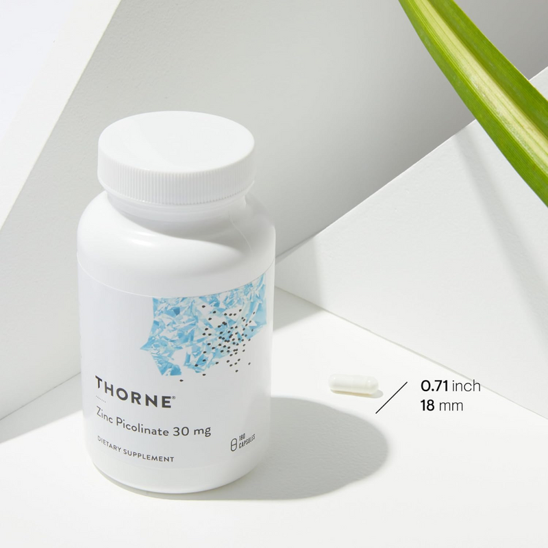Thorne Zinc Picolinate 30mg - Nutrition Capital