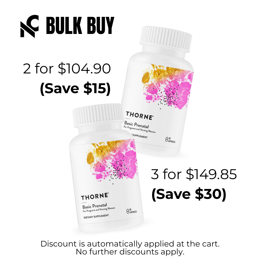 Thorne Basic Prenatal - Nutrition Capital