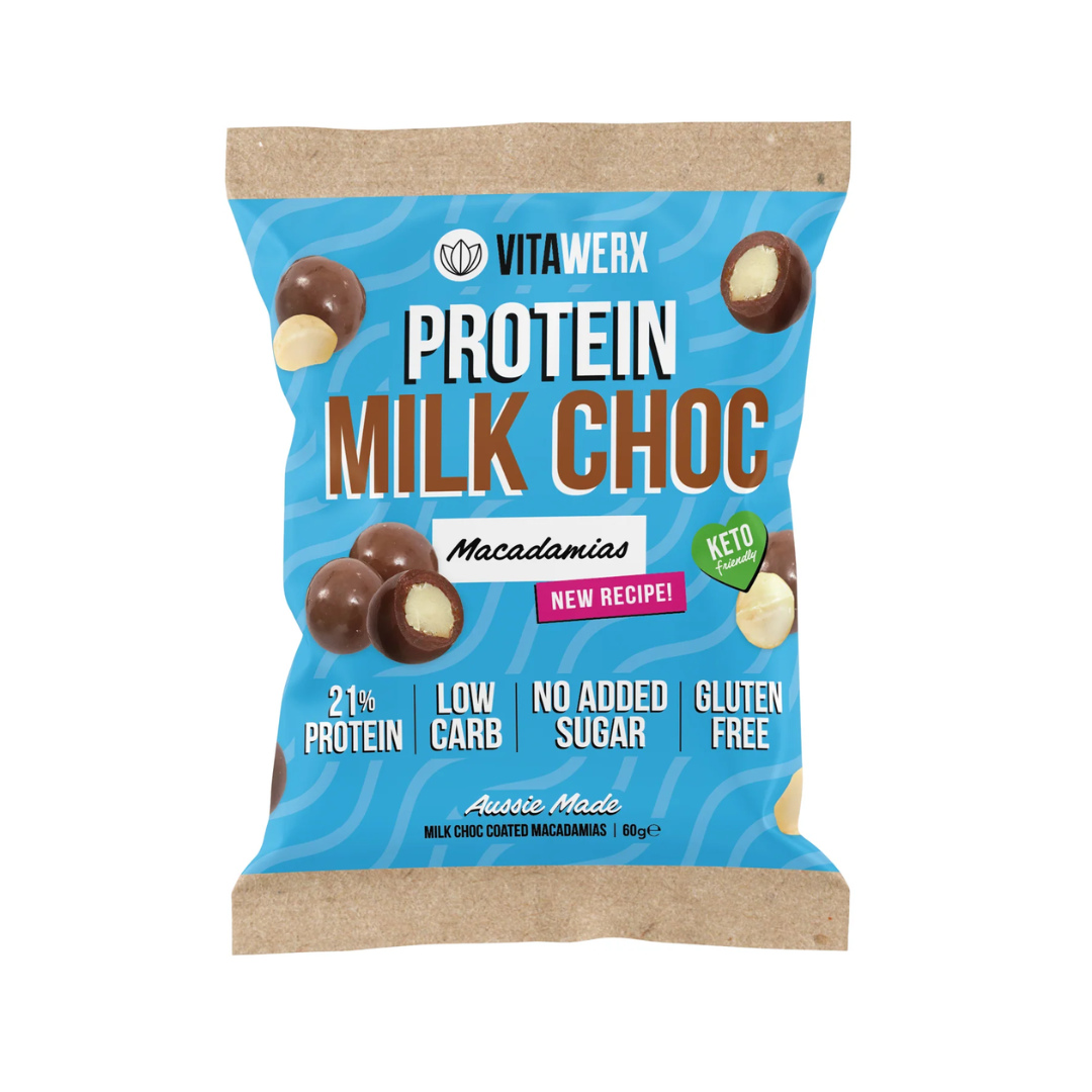 Vitawerx Milk Choc Macadamias