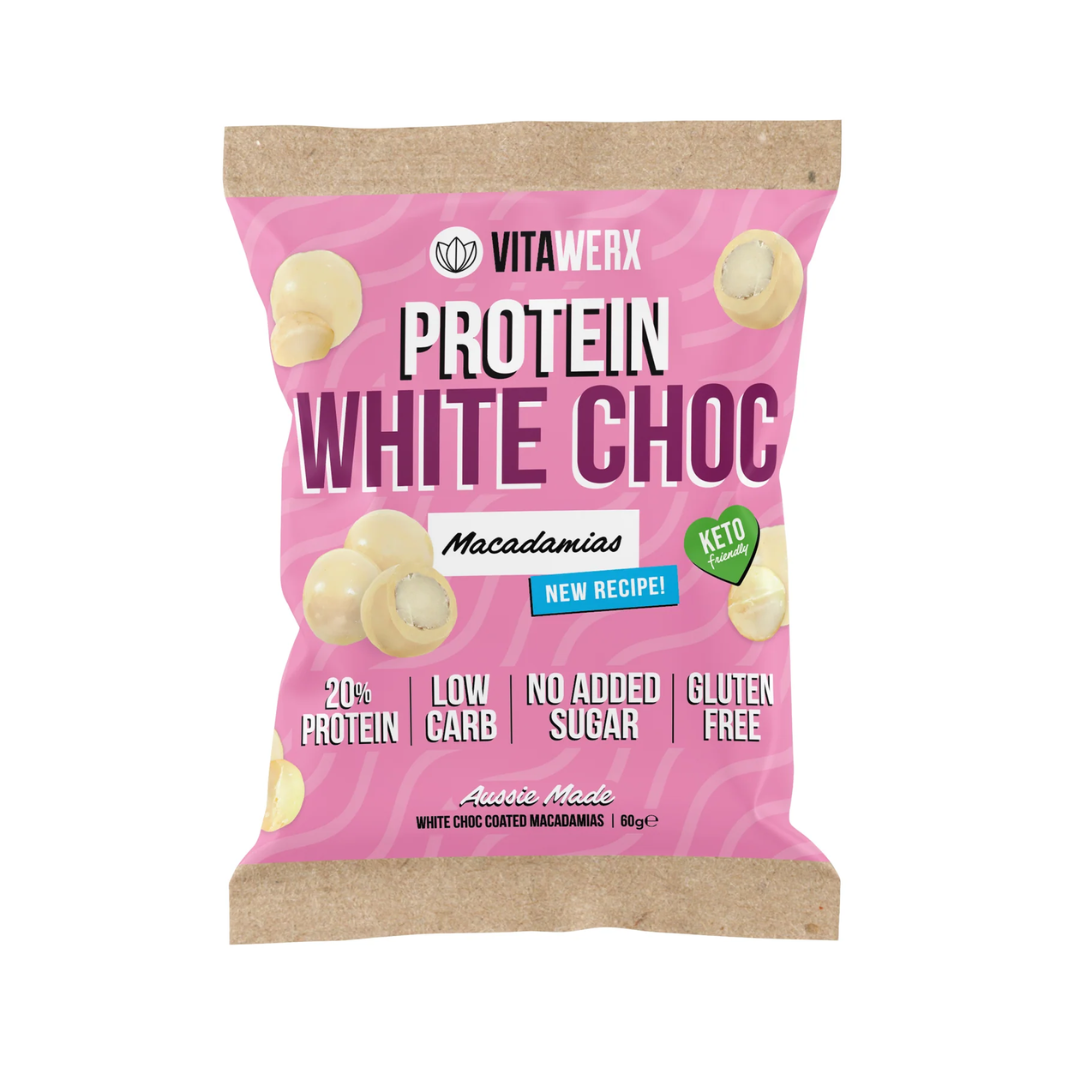 Vitawerx White Choc Macadamias