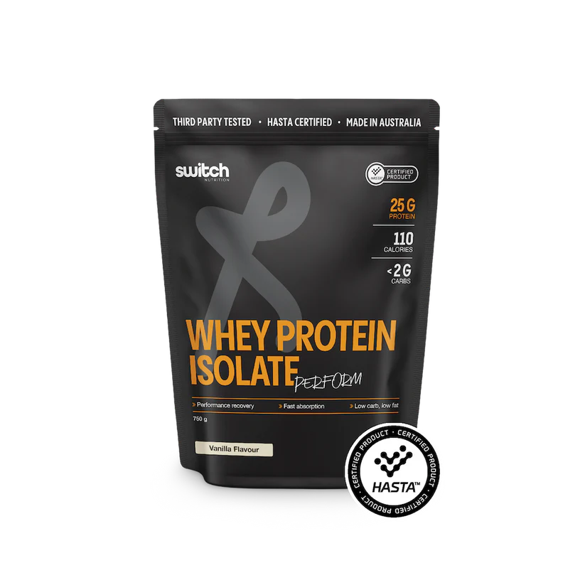 Switch Whey protein isolate Vanilla Flavour - Nutrition Capital