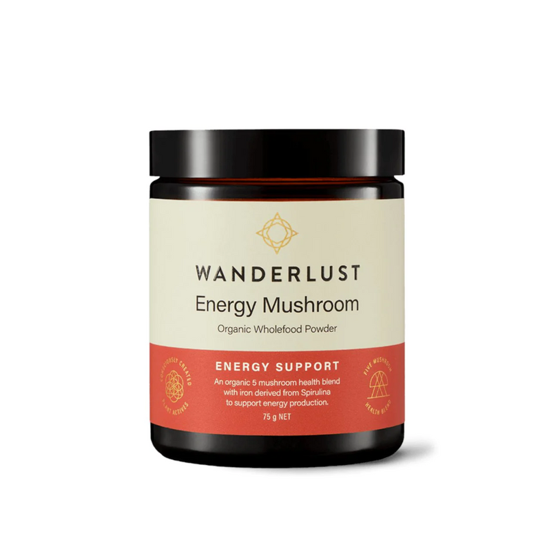 Wanderlust Energy Mushroom Powder - Nutrition Capital