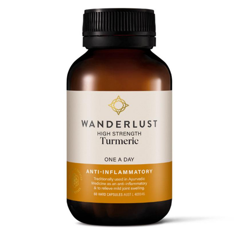 Wanderlust High Strength Turmeric - Nutrition Capital