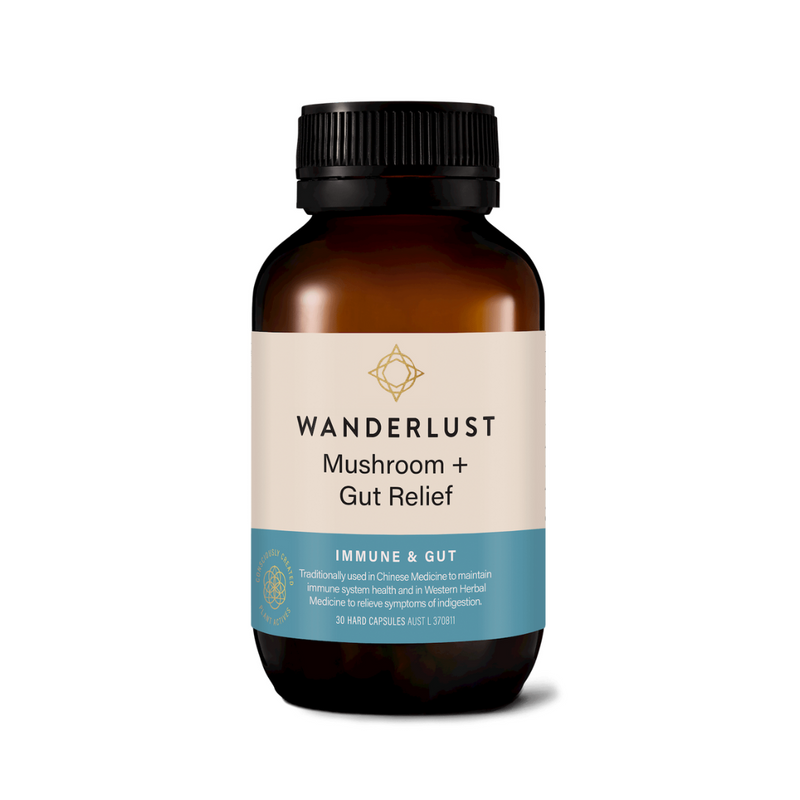 Wanderlust Mushroom + Gut Relief - Nutrition Capital