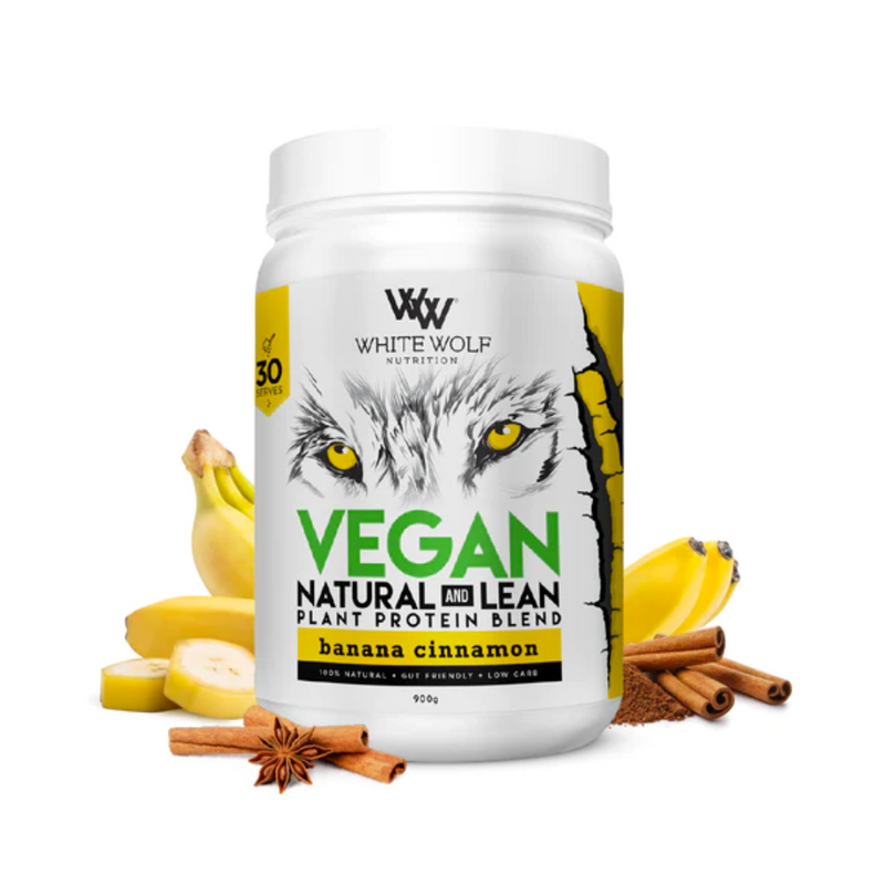 White Wolf Natural Lean Vegan Protein Blend - Nutrition Capital