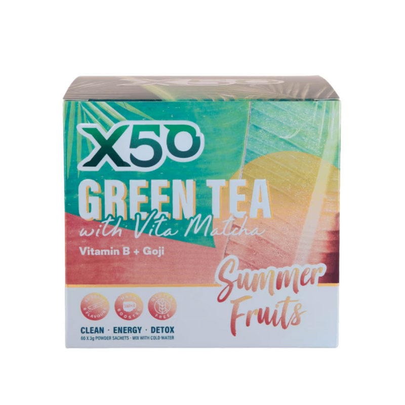 X50 Green Tea + Resveratrol - Nutrition Capital