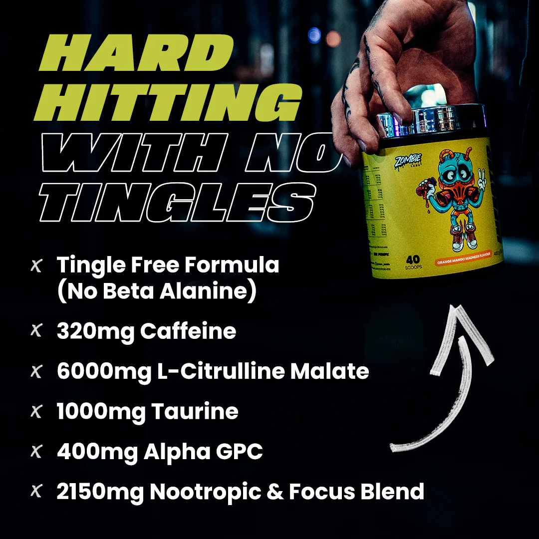 Zombie Labs Infected High Stimulant Pre-workout - Nutrition Capital