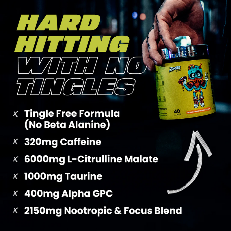 Zombie Labs Infected High Stimulant Pre-workout - Nutrition Capital