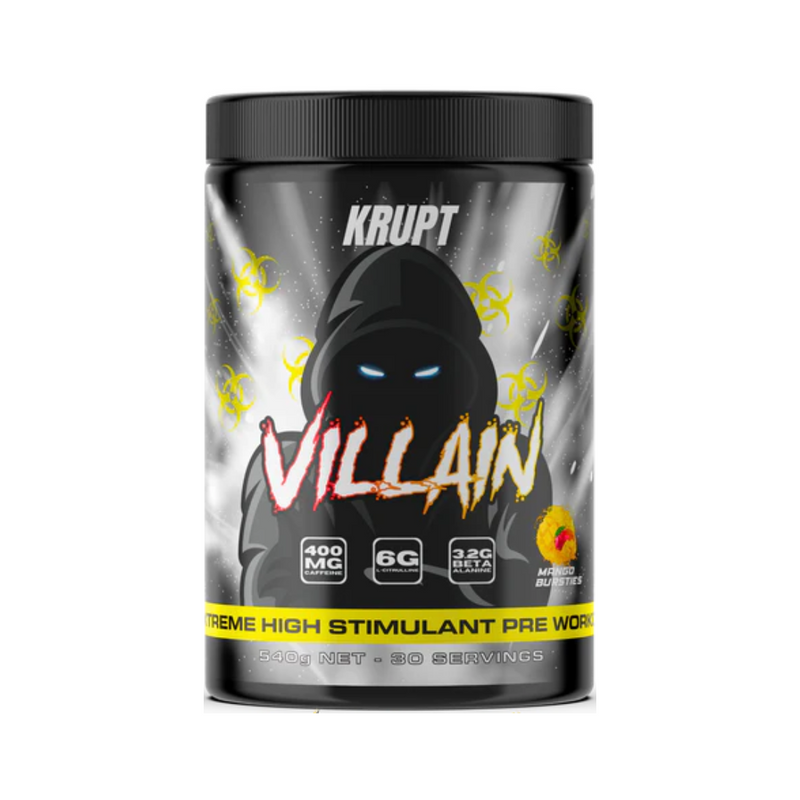 Krupt Supps Villain Pre Workout - Nutrition Capital