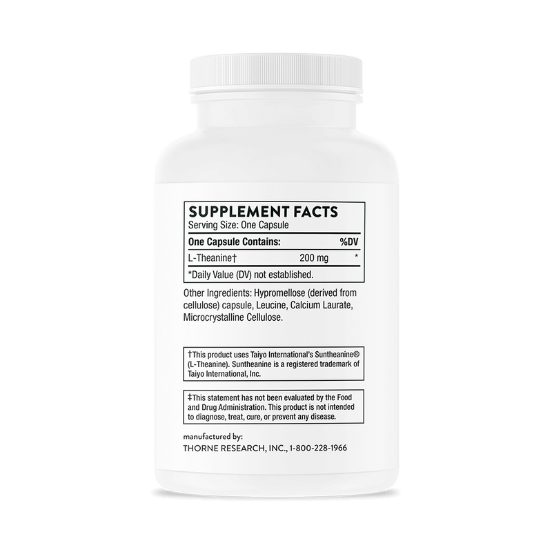 Thorne Theanine - Nutrition Capital