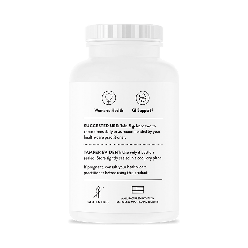 Thorne Undecylenic Acid – Gut Health & Digestive Support Supplement