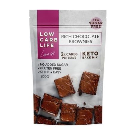 Low Carb Life Rich Chocolate Brownies - Nutrition Capital