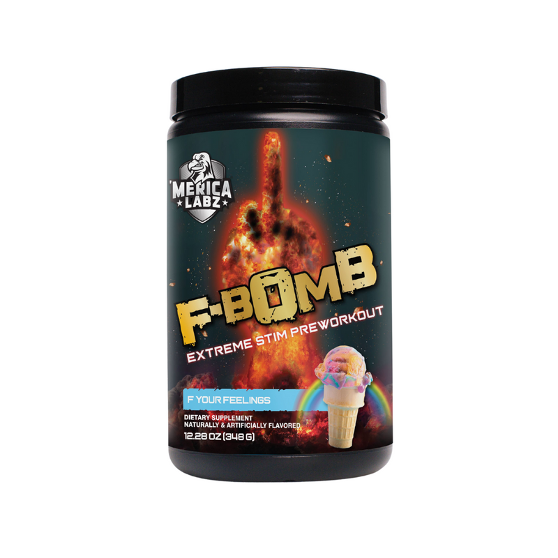 Merica Labz F-Bomb Extreme Stim Pre-Workout - Nutrition Capital