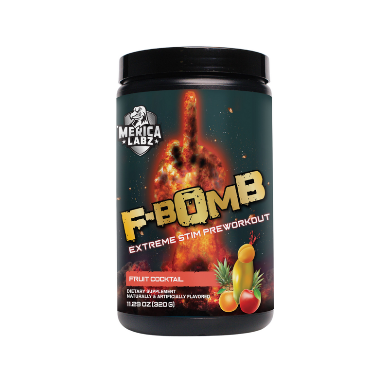 Merica Labz F-Bomb Extreme Stim Pre-Workout - Nutrition Capital