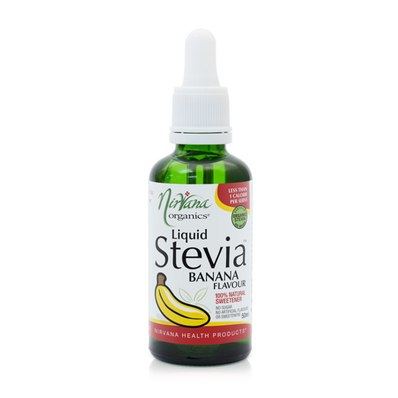 Nirvana Organics Liquid Stevia Drops - Nutrition Capital