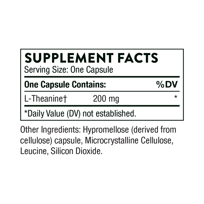 Thorne Theanine - Nutrition Capital