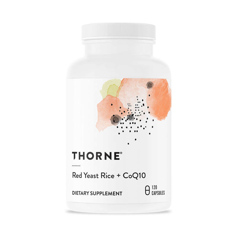 Thorne Red Yeast Rice + CoQ10 (formerly Choleast) - Nutrition Capital