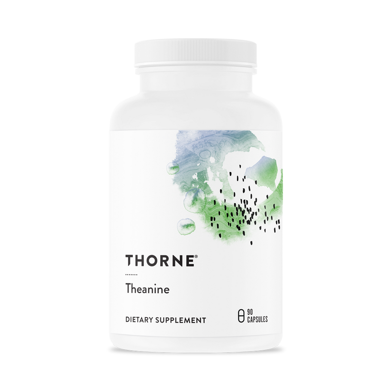 L-Theanine supplement bottle for stress relief, relaxation, mood balance & calm focus — available in Australia with fast delivery.