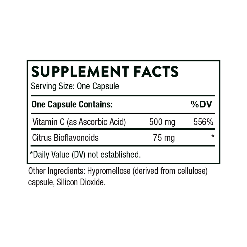 Thorne Vitamin C w/ Flavonoids - Nutrition Capital