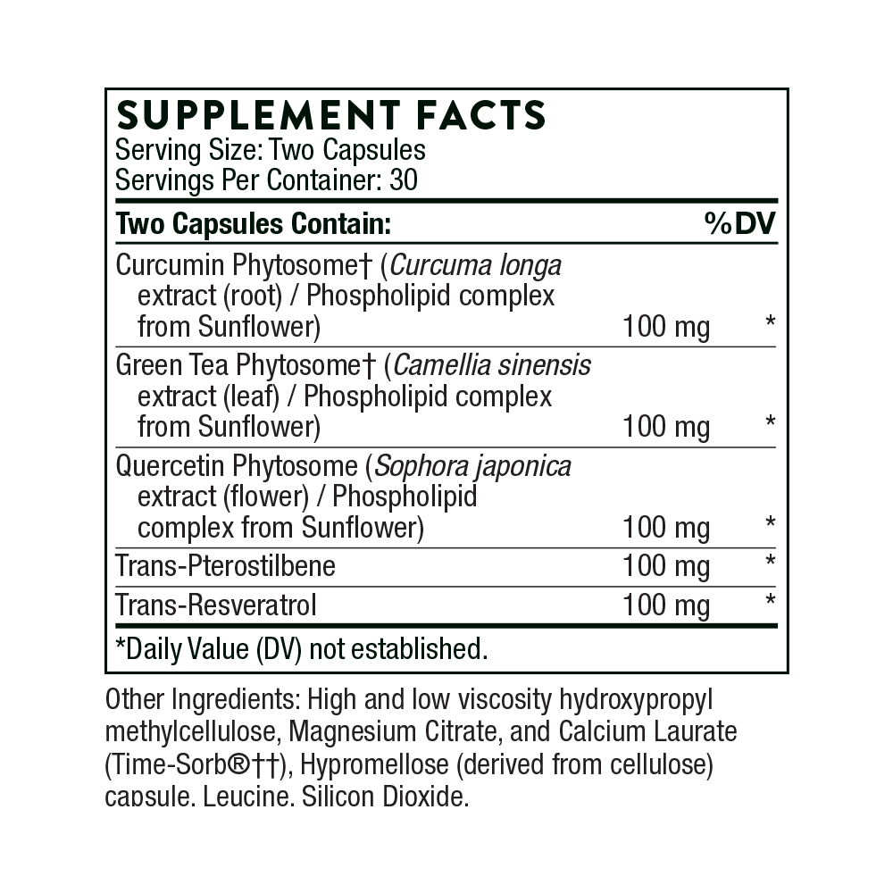 Thorne PolyResveratrol-SR - Nutrition Capital